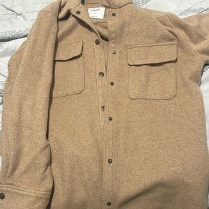 Long light brown coat